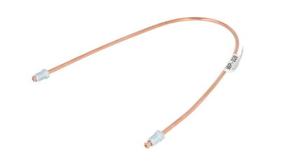 Conducta frana cupru cu niplu  diametru 4,75 mm, filet exterior, Grosime perete 0,9 mm, filet M10x1/M10x1, lungime 550 mm
