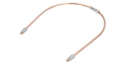 Conducta frana cupru cu niplu  diametru 4,75 mm, filet exterior, Grosime perete 0,9 mm, filet M10x1/M10x1, lungime 600 mm