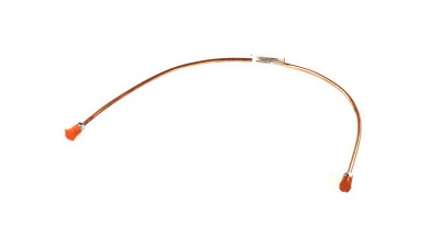 Conducta frana cupru cu niplu  diametru 4,75 mm, filet exterior plin, Grosime perete 0,9 mm, filet M10x1/M10x1, lungime 600 mm