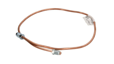 Conducta frana cupru cu niplu  diametru 4,75 mm, filet exterior, Grosime perete 0,9 mm, filet M10x1/M12x1, lungime 700 mm