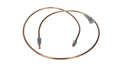 Conducta frana cupru cu niplu  diametru 4,75 mm, filet exterior, Grosime perete 0,9 mm, filet M10x1/M12x1, lungime 1100 mm