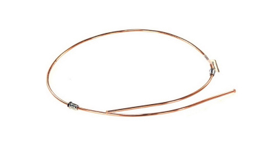 Conducta frana cupru cu niplu WP-479 WP-1645 diametru 4,75 mm, filet exterior, Grosime perete 0,9 mm, filet M10x1/M12x1, lungime 1200 mm