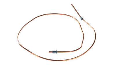 Conducta frana cupru cu niplu  diametru 4,75 mm, filet exterior, Grosime perete 0,9 mm, filet M10x1/M12x1, lungime 1500 mm