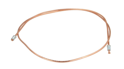 Conducta frana cupru cu niplu  diametru 4,75 mm, filet exterior plin, Grosime perete 0,9 mm, filet M10x1/M10x1, lungime 1500 mm