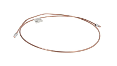 Conducta frana cupru cu niplu  diametru 4,75 mm, filet exterior, Grosime perete 0,9 mm, filet M10x1/M10x1, lungime 1550 mm