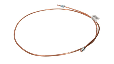 Conducta frana cupru cu niplu  diametru 4,75 mm, filet exterior, Grosime perete 0,9 mm, filet M10x1/M12x1, lungime 1550 mm
