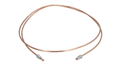 Conducta frana cupru cu niplu  diametru 4,75 mm, filet exterior, Grosime perete 0,9 mm, filet M10x1/M10x1, lungime 2000 mm