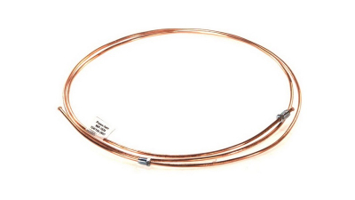 Conducta frana cupru cu niplu  diametru 4,75 mm, filet exterior, Grosime perete 0,9 mm, filet M10x1/M12x1, lungime 2600 mm