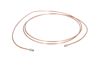 Conducta frana cupru cu niplu  diametru 4,75 mm, filet exterior, Grosime perete 0,9 mm, filet M10x1/M10x1, lungime 3200 mm