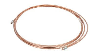 Conducta frana cupru cu niplu  diametru 4,75 mm, filet exterior, Grosime perete 0,9 mm, filet M10x1/M10x1, lungime 3900 mm