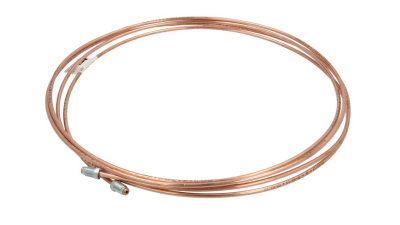 Conducta frana cupru cu niplu  diametru 4,75 mm, filet exterior, Grosime perete 0,9 mm, filet M10x1/M10x1, lungime 4300 mm