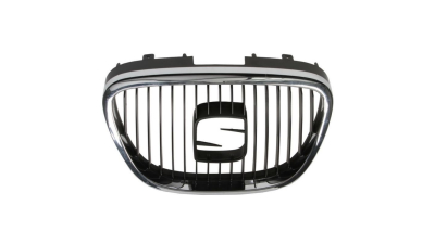 Grila radiator cu emblema Seat Altea (5P1/5P5), 03.2004-2009, LEON (1P1), 06.2005-2009, TOLEDO (5P2), 10.04-09.2009, 5P0853651A 9B9, piesa originala VAG