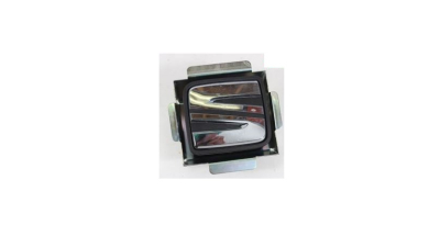 Maner exterior hayon spate cu emblema Seat Ibiza 6J 05.2015-03.2017, Toledo 11.2013-06.2015, negru-satin/crom stralucitor, 6J0827565 RYP, piesa originala VAG
