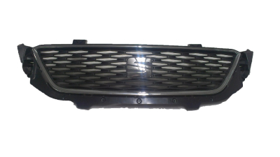 Grila Radiator Seat Toledo 11.2013-06.2015 negru satin, 6JA853668A 9B9, piesa originala VAG