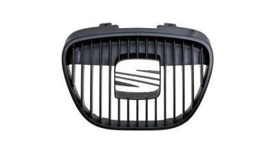 Grila Radiator + Emblema Seat Ibiza/Cordoba (6L), 12.2001-11.2009, 6L0853651D 9B9, piesa originala VAG
