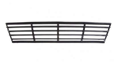 Grila Bara Fata Centru Seat Ibiza (6L), 02.2002-05.2006, negru satin, 6L0853667A 9B9, piesa originala VAG