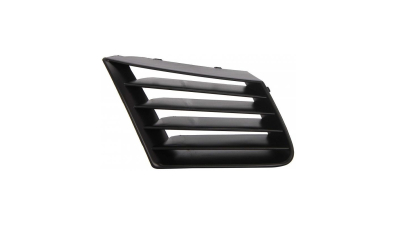Grila radiator Seat Ibiza (6L), 02.2002-02.2006 dreapta, negru,, 6L0853676 9B9, piesa originala VAG