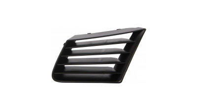 Grila radiator Seat Ibiza (6L), 02.2002-02.2006 partea stanga, negru,, 6L0853677 9B9, piesa originala VAG