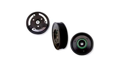 Ambreiaj compresor aer conditionat, fulie AC Audi A1 (8X), 2010-, motor 1.6 D; 1.2 benzina rulment 35x52x20, diam. fulie 110mm, compresor tip DCS17E6 NERVURI