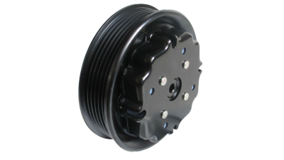Ambreiaj compresor aer conditionat, fulie AC Mercedes Clasa C (W203) 2000-2007, motor Tip: C 230; C 240; C 240 4-matic; C 280 ; C 280 4-matic ; C 320; C 320 4-matic; C 350; C 350 4-matic ; rulment 35x52x22, diam. fulie 110mm, tip : 7SEU17C CU 6 NERVURI