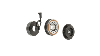 Ambreiaj compresor aer conditionat, fulie AC BMW X3 E83, 2004-2011, motor Tip: 2.5 i; 3.0 1 xDrive; 3.0 d; 3.0 sd; rulment 35x55x20, diam. fulie 128mm, 