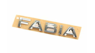Inscriptie Fabia Skoda 5J6853687AA2ZZ