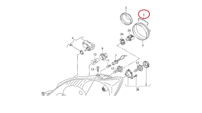 Clema Fixare - O.E. Skoda 5M0941160