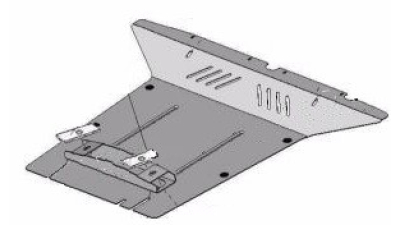 Scut motor metalic Vw Touareg 2010- 