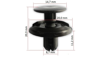 Clips - O.E. Suzuki 0940907332