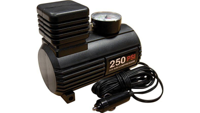 Compresor auto Streetwize 12V 250 psi/ 17 bar, cu manomentru