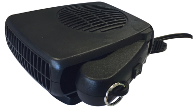 Aeroterma auto 12V 150W, cu functie incalzire; Aeroterma dezghetare geamuri, marca Streetwize, cu cablu de 147cm, maner pliabil