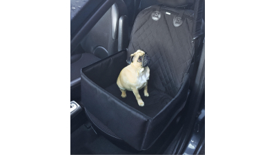 Husa auto protectie caini si pisici husa protectie scaun fata 2 in 1