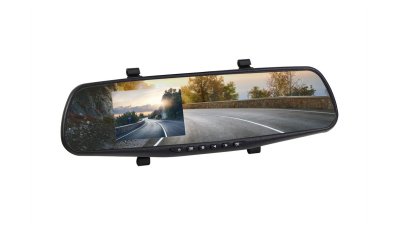 Oglinda retrovizoare cu camera video, Camera bord FHD 1080p, display 3.5 inch