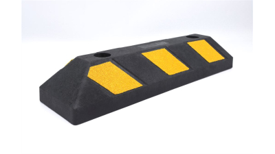 Opritor roata, limitator parcare 55x15x10cm, cu gauri fixare