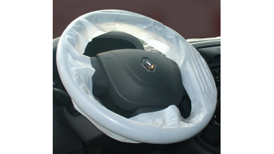 Folie protectie volan, husa protectie service auto, sul 250 buc, Boll