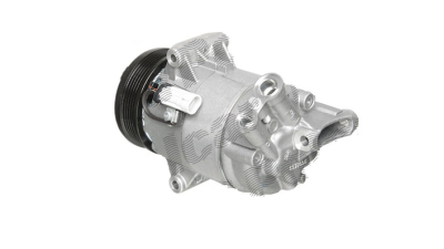Compresor aer conditionat Opel Astra H, 01.2006-05.2014, motorizare 1.6, 85kw, 1.8, 103kw, benzina, rola curea 105 mm, 5 caneluri, tip Delphi/Harison: CVC
