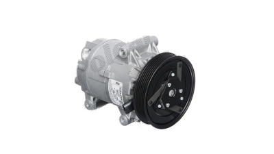 Compresor aer conditionat Nissan Almera, 2000-2007, motorizare 1.5 dci, 60kw, diesel, rola curea 125 mm, 6 caneluri, Delphi tip: Harrison CVC