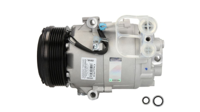 Compresor aer conditionat Opel Astra H, 2004-2014, motorizare 1.3 CDTI, 66kw, diesel, rola curea 105 mm, 6 caneluri, tip Delphi/Harrison: 6CVC