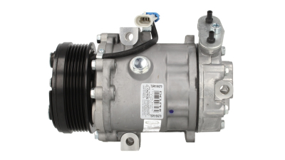 Compresor aer conditionat Opel Astra G, 1998-2009, motorizare 2.0 DI, 60kw, 2.0 DTI, 74kw; 2.2 DTI, 92kw, diesel, rola curea 105 mm, 6 caneluri, tip Sanden: SD6V12