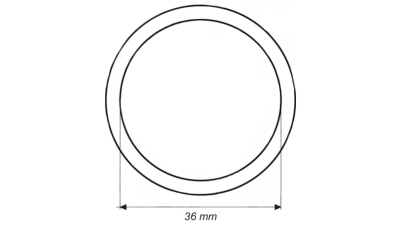 Garnitura termostat oring, 36x3.5mm, pentru Subaru, PSA Group
