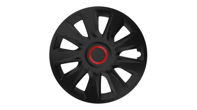 Set capace roti 14 inch Stratos RR, Negru 