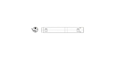 Filtru uscator aer conditionat Valeo, MERCEDES Clasa A (W169), 2004-2012; Clasa B (W245), 2005-2011, aluminiu, 45x370 mm, 