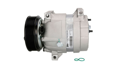 Compresor aer conditionat Nissan Interstar, 2002-2010, motorizare 1.9 dci, 2.2 dci/2.5 dci, diesel, rola curea 119 mm, 7 caneluri, tip Delphi/Harrison: V5
