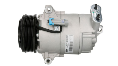 Compresor aer conditionat Opel Astra H, 04.2004-10.2010, Zafira B (T98), 2005-2011, motor 1.9 CDTI, 74kw/88kw/110kw, diesel, rola curea 105 mm, 6 caneluri, tip Delphi/Harison: CVC
