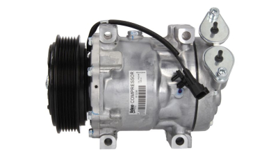 Compresor aer conditionat Ford Focus II, 2004-2011, Focus C-MAX, 11.2004-2007, motor 1.6 TDCI, 80kw, Focus C-MAX, 2003-2007, 1.6 TDCI, 66kw, diesel, rola curea 119 mm, 6 caneluri, tip Sanden: 7V16