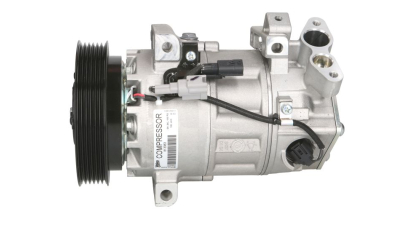 Compresor aer conditionat Renault Clio 4, 11.2012-2019, motor 1.5 dci, 55kw/66kw/81kw, diesel; 1.2 TCE, 88kw, benzina; Captur, 01.2015-05.2017, motorizare 1.5 dci, 81kw, diesel, rola curea 125 mm, 6 caneluri, tip Valeo: DCS