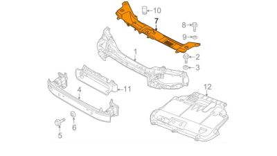 Ornament Sub Parbriz Volvo 31278663