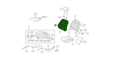Imbracaminte Spatar Vw 1J0881805MFPDA