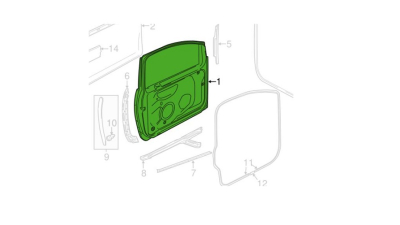 Parte Interioara Vw 1K4831301AB