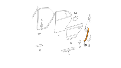 Sina Retinere Usa Spate Dreapta Vw 1K5833300J